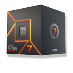 AMD Ryzen 7 7700 with Radeon Graphics, 8 Core Processor, 16 Threads, 3.8GHz up to 5.3GHz Boost, 40MB Cache, 65W, Wraith Prism LED Cooler, Radeon Graphics AMD Ryzen 7 7700 with Radeon Graphics, 8 Core Processor, 16 Threads, 3.8GHz up to 5.3GHz Boost, 40MB Cache, 65W, Wraith Prism LED Cooler, Radeon Graphics
