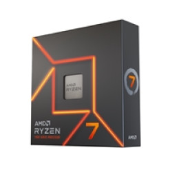 AMD Ryzen 7 7700X with Radeon Graphics, 8 Core Processor, 16 Threads, 4.5GHz up to 5.4GHz Boost, 40MB Cache, 105W, No Fan, Radeon Graphics AMD Ryzen 7 7700X with Radeon Graphics, 8 Core Processor, 16 Threads, 4.5GHz up to 5.4GHz Boost, 40MB Cache, 105W, No Fan, Radeon Graphics