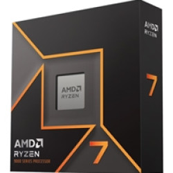 AMD Ryzen 7 9700X with Radeon Graphics, 8 Core AM5 Processor, 16 Threads, 3.8GHz up to 5.5GHz Boost, 40MB Cache, 65W, No Fan, Radeon Graphic AMD Ryzen 7 9700X with Radeon Graphics, 8 Core AM5 Processor, 16 Threads, 3.8GHz up to 5.5GHz Boost, 40MB Cache, 65W, No Fan, Radeon Graphic