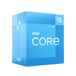 Intel Core i3 12100 4 Core Processor 8 Threads, 3.3GHz up to 4.3GHz Turbo, Alder Lake Socket LGA 1700, 12MB Cache, 60W, Maximum Turbo Power 89W, Intel UHD 730 Graphics Intel Core i3 12100 4 Core Processor 8 Threads, 3.3GHz up to 4.3GHz Turbo, Alder Lake Socket LGA 1700, 12MB Cache, 60W, Maximum Turbo Power 89W, Intel UHD 730 Graphics