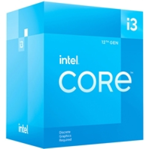 Intel Core i3 12100F 4 Core Processor 8 Threads, 3.3GHz up to 4.3GHz Turbo, Alder Lake Socket LGA 1700, 12MB Cache, 60W, Maximum Turbo Power 89W, No Graphics Intel Core i3 12100F 4 Core Processor 8 Threads, 3.3GHz up to 4.3GHz Turbo, Alder Lake Socket LGA 1700, 12MB Cache, 60W, Maximum Turbo Power 89W, No Graphics