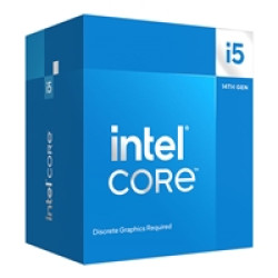 Intel Core i5 14400F 10 Core Processor 16 Threads, 3.5GHz up to 4.7GHz Turbo Raptor Lake Refresh Socket LGA 1700 20MB Cache, 65W, Maximum Turbo Power 148W, No Graphics Intel Core i5 14400F 10 Core Processor 16 Threads, 3.5GHz up to 4.7GHz Turbo Raptor Lake Refresh Socket LGA 1700 20MB Cache, 65W, Maximum Turbo Power 148W, No Graphics