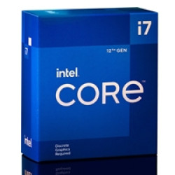 Intel Core i7 12700F 12 Core Processor Processor, 20 Threads, 2.1GHz up to 4.9GHz Turbo Alder Lake Socket LGA 1700 25MB Cache, 65W, Maximum Turbo Power 180W, No Graphics Intel Core i7 12700F 12 Core Processor Processor, 20 Threads, 2.1GHz up to 4.9GHz Turbo Alder Lake Socket LGA 1700 25MB Cache, 65W, Maximum Turbo Power 180W, No Graphics