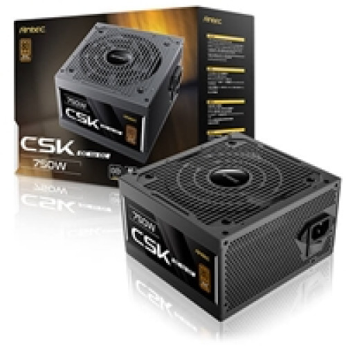 Antec CSK DC 750W PSU, 80+ Bronze, Fully Wired, Antec's 5-year warranty Antec CSK DC 750W PSU, 80+ Bronze, Fully Wired, Antec's 5-year warranty