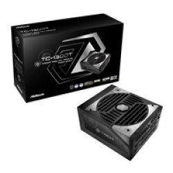 ASRock TC-1300T 1300W ATX, Power Supply Unit, 80 PLUS TITANIUM Certified. 135mm Striped Axial FDB Fan, High Efficiency PSU ASRock TC-1300T 1300W ATX, Power Supply Unit, 80 PLUS TITANIUM Certified. 135mm Striped Axial FDB Fan, High Efficiency PSU