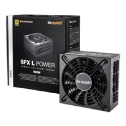 Be Quiet! 500W be quiet! SFX-L, Full Modular, 80PLUS Gold, Single Rail, 41.7A, 120mm Fan, SFX PSU w/ ATX Bracke Be Quiet! 500W be quiet! SFX-L, Full Modular, 80PLUS Gold, Single Rail, 41.7A, 120mm Fan, SFX PSU w/ ATX Bracke