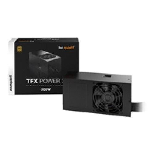 be quiet! 300W TFX Power 3, 80 PLUS Gold Wired PSU, Dual Rail, 26A +12V, Black, TFX PSU be quiet! 300W TFX Power 3, 80 PLUS Gold Wired PSU, Dual Rail, 26A +12V, Black, TFX PSU