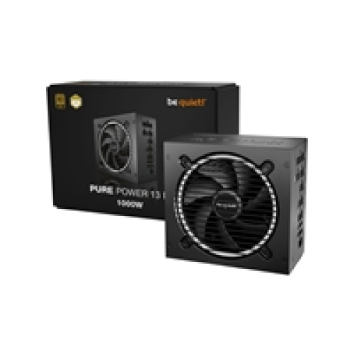 be quiet! Pure Power 13 M 1000W is ATX 3.1 compliant and PCIe 5.1 compatible, 10-year manufacturer's warranty. be quiet! Pure Power 13 M 1000W is ATX 3.1 compliant and PCIe 5.1 compatible, 10-year manufacturer's warranty.