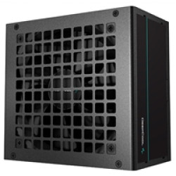 DeepCool PF400 80 PLUS Standard Power Supply 400W, Silent Hydraulic Bearing Fan, Reliable Protection, Flat Black Cables, 85% Efficiency