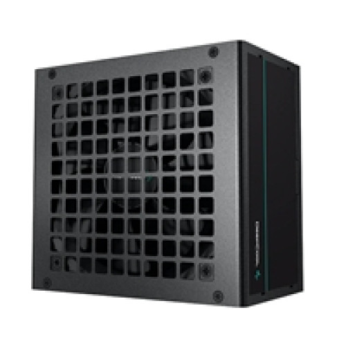 DeepCool PF600 600W PSU, 120mm Silent Hydraulic Bearing Fan, 80 PLUS White, Non Modular, UK Plug, Flat Black Cables, Efficient & Affordable DeepCool PF600 600W PSU, 120mm Silent Hydraulic Bearing Fan, 80 PLUS White, Non Modular, UK Plug, Flat Black Cables, Efficient & Affordable