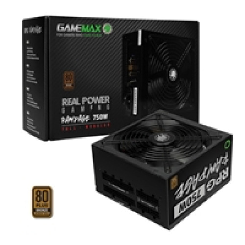 Gamemax RPG Rampage 750W Fully Modular 80 Plus Bronze PSU With 140mm FDB Fan Gamemax RPG Rampage 750W Fully Modular 80 Plus Bronze PSU With 140mm FDB Fan