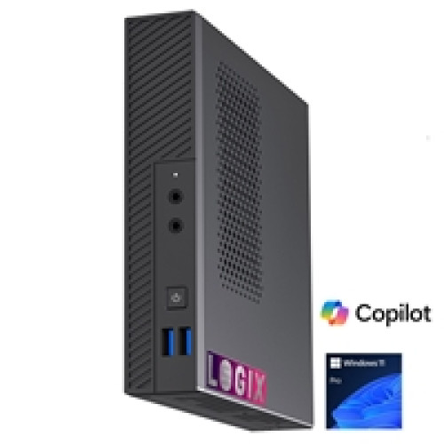 LOGIX 14th Gen Intel i5 10 Core 4.70GHz 1 Litre Mini Business / Security PC for Alarm & Door Entry Systems with 16GB RAM, 500GB NVMe SSD,WiFi BT, Windows 11 Pro, Keyboard & Mouse LOGIX 14th Gen Intel i5 10 Core 4.70GHz 1 Litre Mini Business / Security PC for Alarm & Door Entry Systems with 16GB RAM, 500GB NVMe SSD,WiFi BT, Windows 11 Pro, Keyboard & Mouse