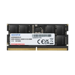 ADATA Premier AD5S560016G-S 16GB (1x 16GB) SODIMM System Memory, 5600MHz, DDR5, CL46 ADATA Premier AD5S560016G-S 16GB (1x 16GB) SODIMM System Memory, 5600MHz, DDR5, CL46