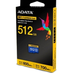 Adata Premier Extreme 512GB microSDXC SD7.1 Express Card, Nintendo Switch 2 Ready Adata Premier Extreme 512GB microSDXC SD7.1 Express Card, Nintendo Switch 2 Ready