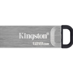 Kingston DataTraveler Kyson 128GB USB 3.2 Capless Metal USB Flash Drive Kingston DataTraveler Kyson 128GB USB 3.2 Capless Metal USB Flash Drive