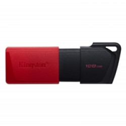 Kingston DataTraveler ExodiaM DTXM/128GB USB Flash Drive, 128GB, USB 3.2, Red / Black, Moving Cap Design Kingston DataTraveler ExodiaM DTXM/128GB USB Flash Drive, 128GB, USB 3.2, Red / Black, Moving Cap Design