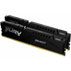 Kingston FURY Beast KF560C30BBEK2-32 32GB (2x 16GB) DIMM System Memory,6000MHz, DDR5, CL30, Black Kingston FURY Beast KF560C30BBEK2-32 32GB (2x 16GB) DIMM System Memory,6000MHz, DDR5, CL30, Black