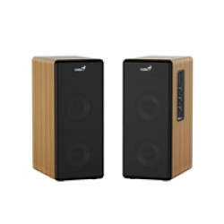 Genius SP-HF1220BT 45W RMS, Bluetooth 2-Way Wood Speakers, Bluetooth, 3.5mm Genius SP-HF1220BT 45W RMS, Bluetooth 2-Way Wood Speakers, Bluetooth, 3.5mm