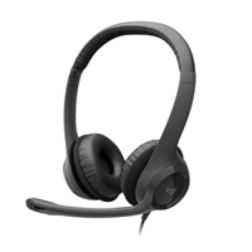 Logitech H390 USB Headset with Noise-Cancelling Mic Logitech H390 USB Headset with Noise-Cancelling Mic