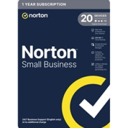 Norton Small Business, Antivirus Software, 20 Devices, 1-year Subscription, Includes 250GB of Cloud Storage, Dark Web Monitoring, Private Browser, 24/7 Business Support, Activation Code by email - ESD Norton Small Business, Antivirus Software, 20 Devices, 1-year Subscription, Includes 250GB of Cloud Storage, Dark Web Monitoring, Private Browser, 24/7 Business Support, Activation Code by email - ESD