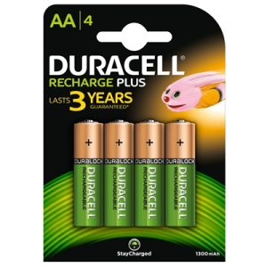 duracell-recharge-plus-pack-of-4-aa-1300mah-rechargeable-batteries