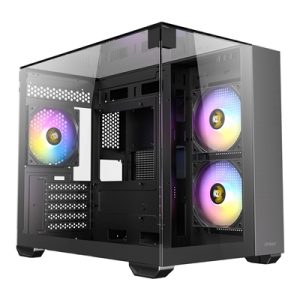 antec-cx600m-trio-argb-mini-tower-gaming-case-black-tempered-glass-panels-dual-chamber-design-vertical-cooling-pre-installed-argb-fans-water-cooling-support