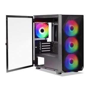 tecware-forge-m-omni-micro-atx-case-key-lockable-tempered-glass-high-airflow-mesh-front-4-x-120mm-fans-pre-installed-matx-itx-support-black