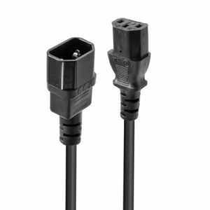 lindy-30331-2m-iec-c13-kettle-to-iec-c14-kettle-mains-extension-cable-black