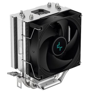 deepcool-ag300-fan-cpu-cooler-universal-socket-efficient-92mm-pwm-cooling-black-fan-3050rpm-3-heat-pipes-150w-heat-dissipation-power-unique-matrix-fin-design-intel-lga-1700-bracket-included
