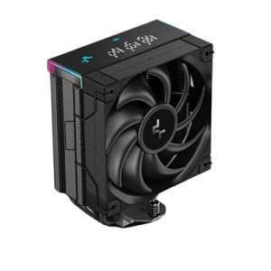 deepcool-ak400-digital-pro-cpu-air-cooler-argb-fan-digital-display-120mm-pwm-fan-4-copper-heatpipes-quiet-operation-intel-amd-compatible-black