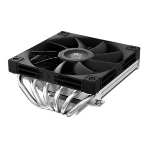deepcool-an600-low-profile-cpu-cooler-1x-120mm-pwm-fans-aluminium-fins-copper-base-6x-heatpipes-intel-amd