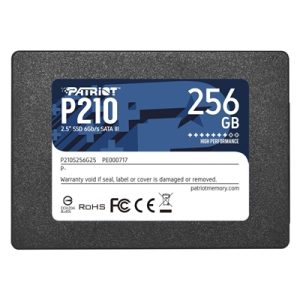 patriot-p210-p210s256g25-256gb-2-5-inch-ssd-sata-3-interface-read-500mb-s-write-400mb-s-3-year-warranty