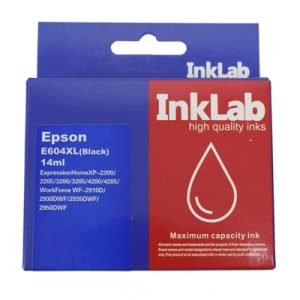 inklab-black-compatible-ink-cartridge-high-yield-replacement-for-604xlbk-printers