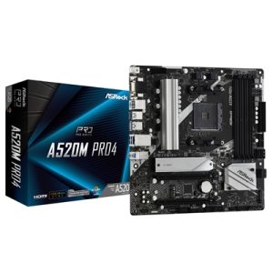 asrock-a520m-pro4-super-alloy-amd-am4-socket-motherboard-micro-atx-4x-ddr4-slots-1x-m-2-socket-gbe-lan-1x-d-sub-1x-displayport-1x-hdmi-port