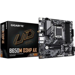 gigabyte-b650m-d3hp-ax-ultra-durable-amd-am5-socket-motherboard-micro-atx-4x-ddr5-slots-2x-m-2-sockets-2-5gbe-lan-wi-fi-6e-2x-displayports-1x-hdmi-port