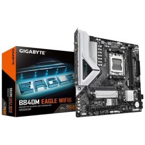 gigabyte-b840m-eagle-wifi6-amd-am5-socket-motherboard-micro-atx-2x-ddr5-slots-2x-m-2-socket-fitted-i-o-shield-2-5gbe-lan-wi-fi-6-1x-displayport-1x-hdmi-port