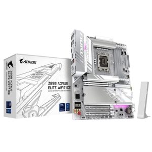 gigabyte-z890-aorus-elite-wifi7-ice-intel-1851-socket-motherboard-atx-4x-ddr5-slots-4x-m-2-sockets-fitted-i-o-shield-2-5gbe-lan-wi-fi-7-1x-displayport-1x-usb-c-usb4