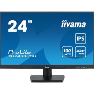 iiyama-prolite-xu2493hsu-b7-ips-monitor-24-inch-1920x1080-full-hd-1080p-100-hz-250-cd-m-1ms-usb-hub-hdmi-displayport-speakers-vesa-matte-black