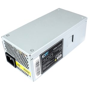 cit-300w-tfx-300w-silver-coating-power-supply-low-noise-8cm-fan-with-intelligent-fan-speed-control-support-standard-tfx-form-factor